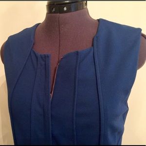 NWOT DvF seamed, fitted fabulous dress sz 8